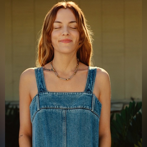 Caron Callahan Pants - Caron Callahan Bethany Jumpsuit in Indigo Size M